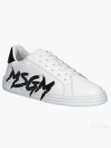 logo print sneakers 3740MS506 924 01 - MSGM - BALAAN 1