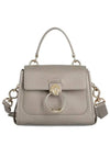 Tess Small Day Tote Shoulder Bag Grey - CHLOE - BALAAN 2