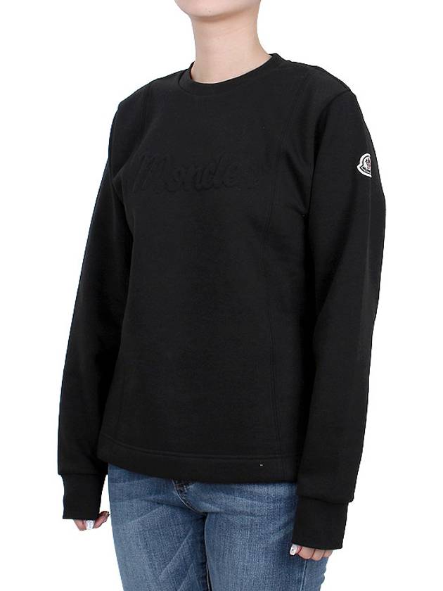 patch logo sweatshirt 8G00025 899RB 999 - MONCLER - BALAAN 3