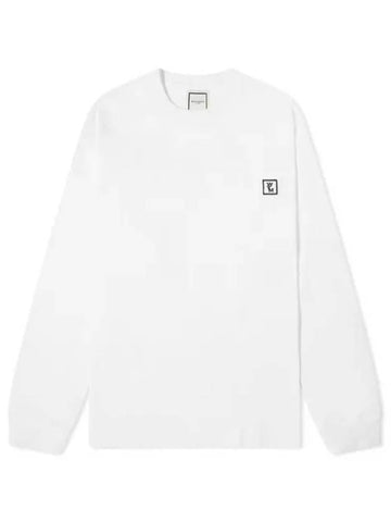 Men s back logo long sleeve t shirt white 201372 - WOOYOUNGMI - BALAAN 1