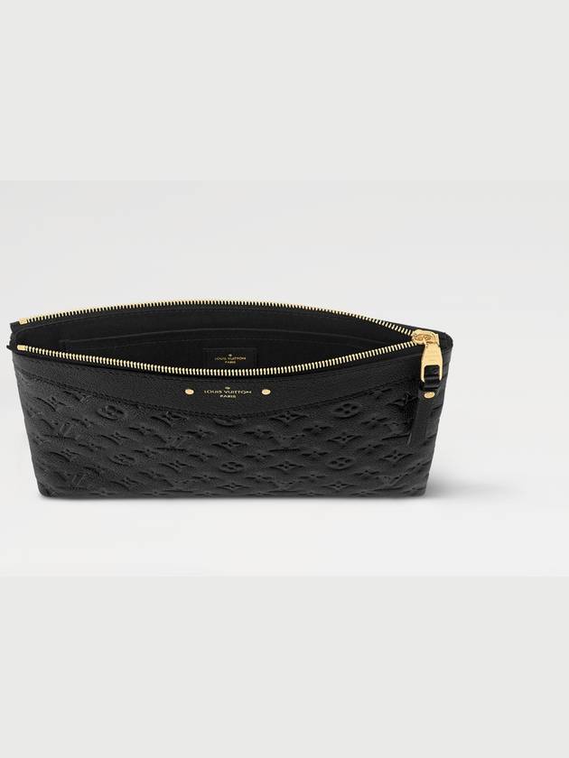 Monogram Daily Empreinte Pouch Bag Black - LOUIS VUITTON - BALAAN 4