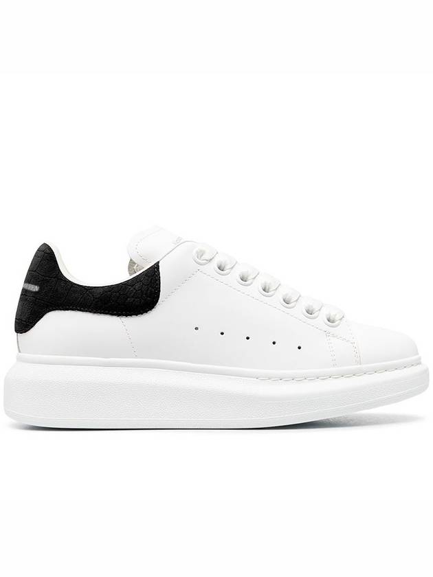 Crocodile Oversole Low Top Sneakers White - ALEXANDER MCQUEEN - BALAAN 3