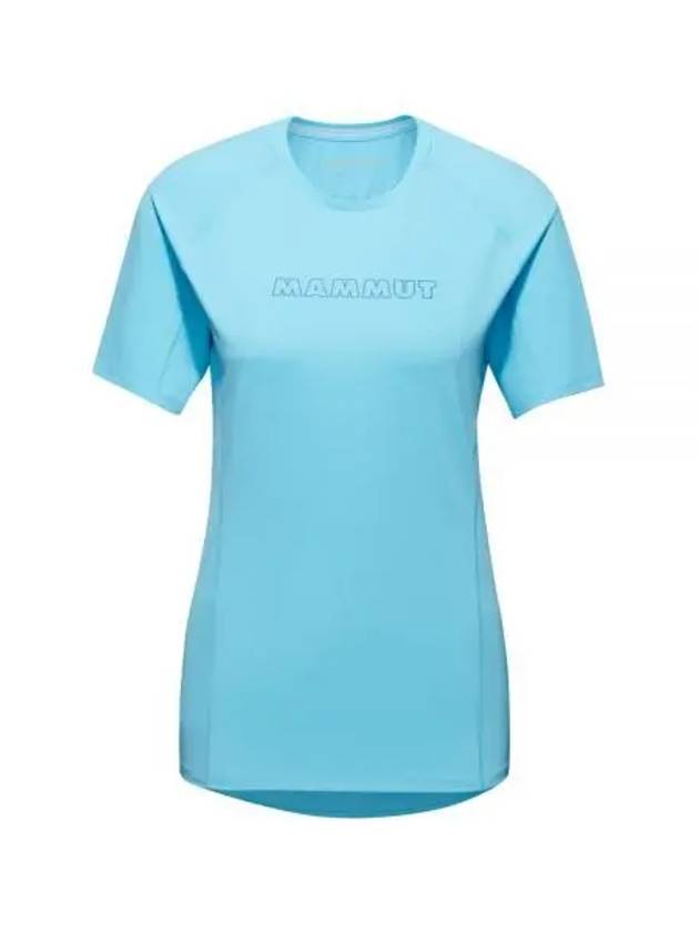 Selun FL Logo Short Sleeve T-shirt Light Blue - MAMMUT - BALAAN 2