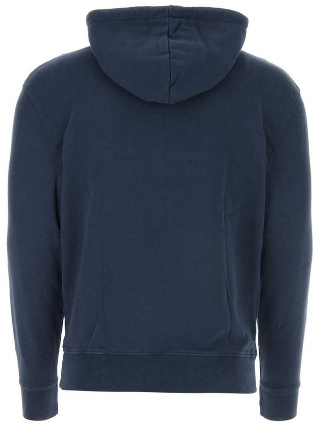 Fox Head Patch Regular Hoodie Navy - MAISON KITSUNE - BALAAN 3