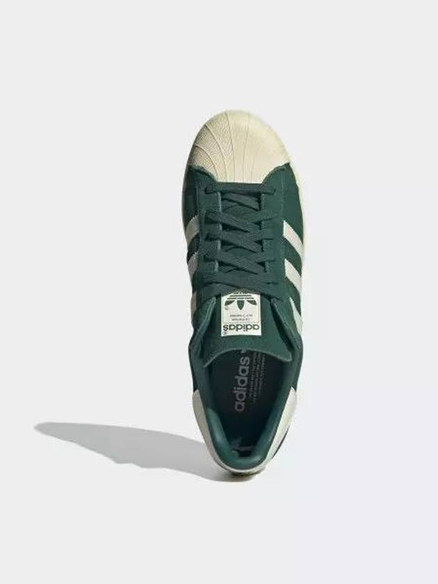 Women's Superstar 82 Low Top Sneakers Green - ADIDAS - BALAAN 3