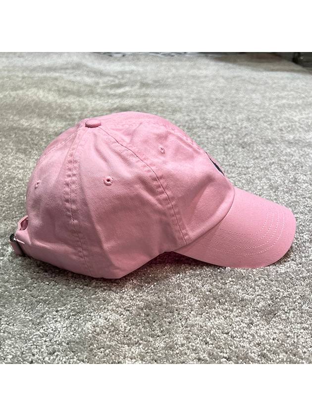 Embroidered Pony Ball Cap Pink - POLO RALPH LAUREN - BALAAN 4