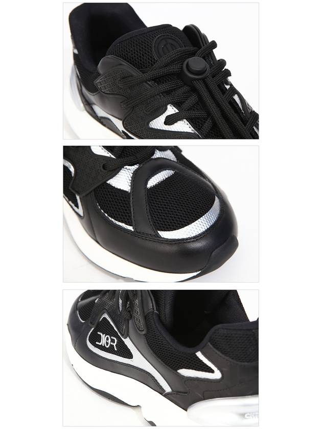 B24 Low Top Sneakers Black - DIOR - BALAAN 6