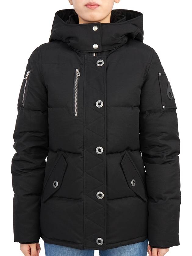 Original Threequarter Down Jacket Black - MOOSE KNUCKLES - BALAAN 2