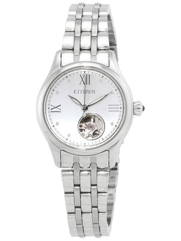 Citizen Automatic Silver Dial Ladies Watch PR1040-88A - CITIZEN - BALAAN 1