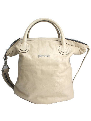 Beige Wani pattern shoulder bag - JUST CAVALLI - BALAAN 1