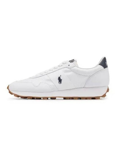 Trail low top leather sneakers white - POLO RALPH LAUREN - BALAAN 1