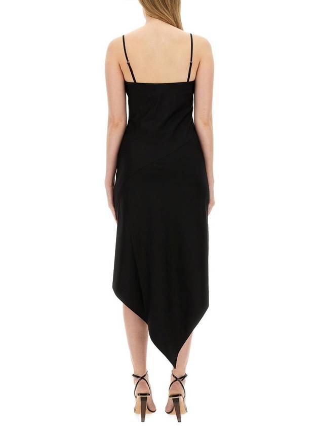 Midi Dress O01HW601 001 BLACK - HELMUT LANG - BALAAN 4