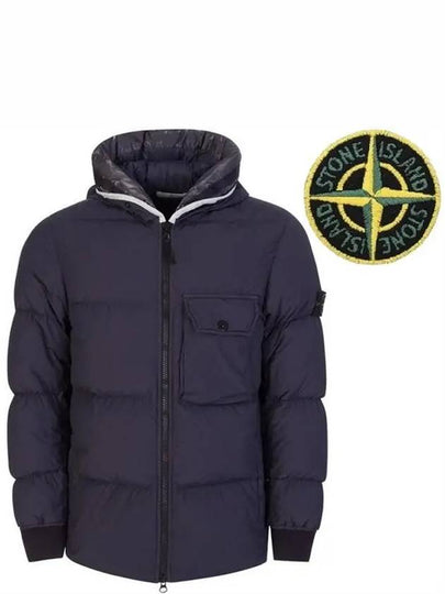 Men's Naslan Light Padding Dark Blue - STONE ISLAND - BALAAN 2