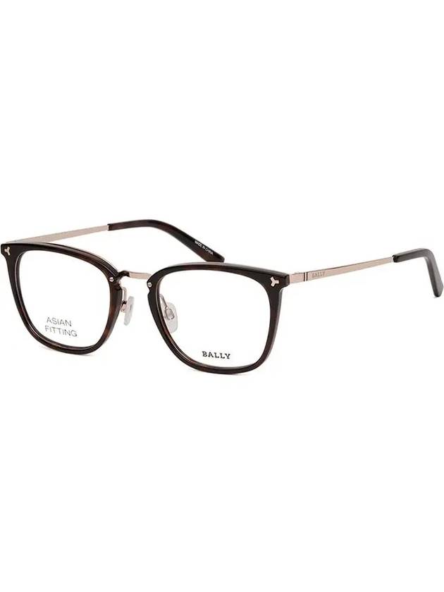 Glasses frame BY5037D 056 men women square horn rim Asian fit - BALLY - BALAAN 7