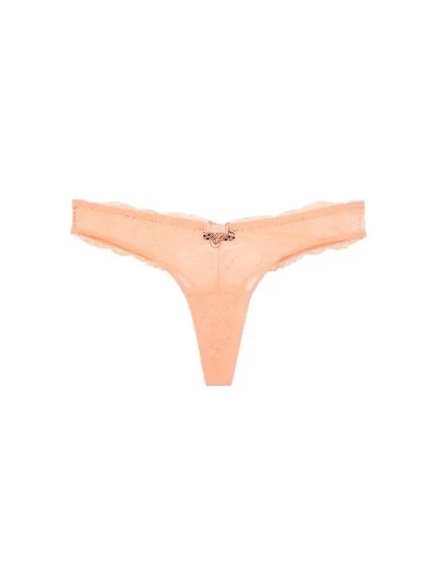 UNDERWEAR Women s Flower Lace Nylon Thong Orange - EMPORIO ARMANI - BALAAN 1