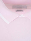 Women's Tipping Jersey Viscose Knit Top Pink - THOM BROWNE - BALAAN 4
