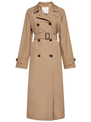 AIMPER Trench Coat Dark Camel 90210527 005 - MAX MARA - BALAAN 1