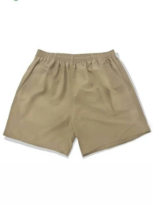 woven string summer shorts beige - OFFGRID - BALAAN 1