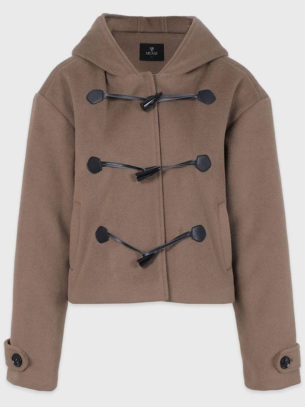 Women's Ender Toggle Short Coat Brown - MICANE - BALAAN 8