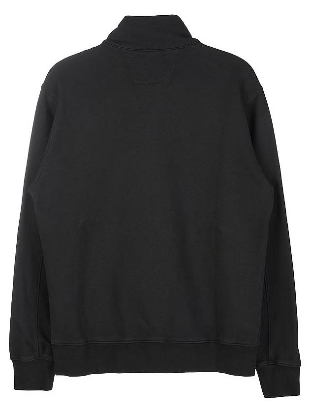 Logo Cotton High Neck Zip-Up Jacket Black - CP COMPANY - BALAAN 3