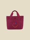 LaLa Cart Tote Bag Wine - LALA SMILE - BALAAN 8