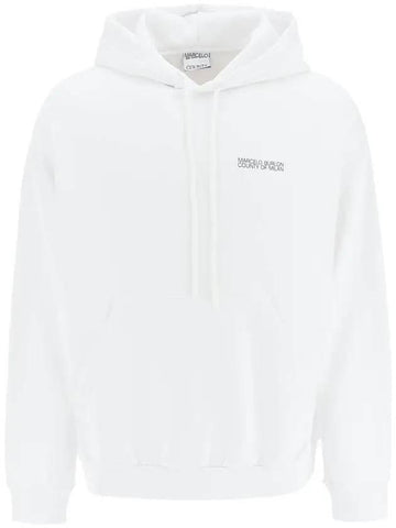 cross motif hood white - MARCELO BURLON - BALAAN 1