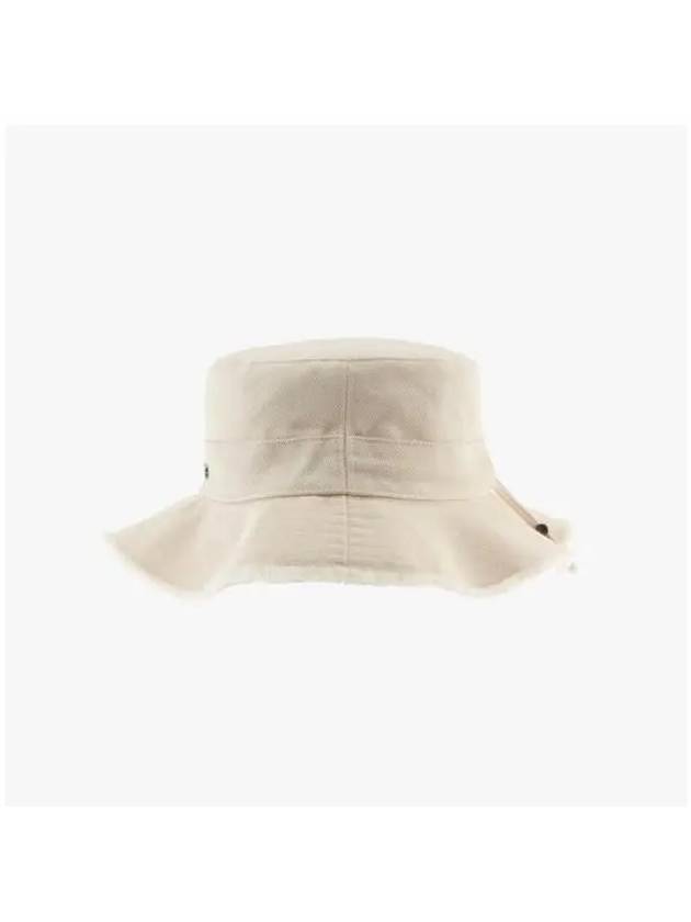 Le Bob Artichaut Bucket Hat Off White - JACQUEMUS - BALAAN 5