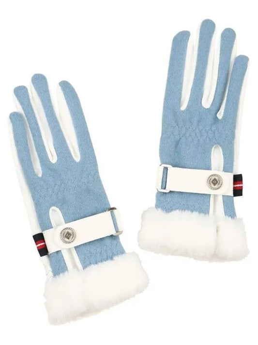 Winter Golf Gloves OF8803LBBLUE - ONOFF - BALAAN 1