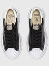 Maison Blakey logo leather lowtop sneakers - MIHARA YASUHIRO - BALAAN 3