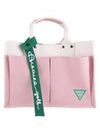 Golf tennis two-tone color tote bag pouch pink - AVAVE - BALAAN 3