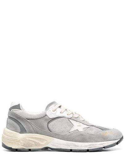 Dad-Star Low Top Sneakers Grey Silver White - GOLDEN GOOSE - BALAAN 2