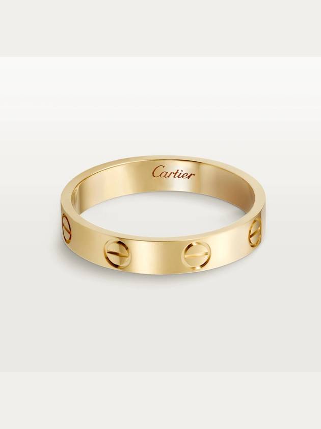 Love Wedding Band Ring Yellow Gold - CARTIER - BALAAN 3