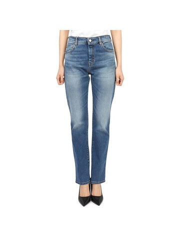 Lusso Straight Jeans Blue - MAX MARA - BALAAN 1