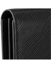 Epi Grain Twist Long Wallet Black - LOUIS VUITTON - BALAAN 3