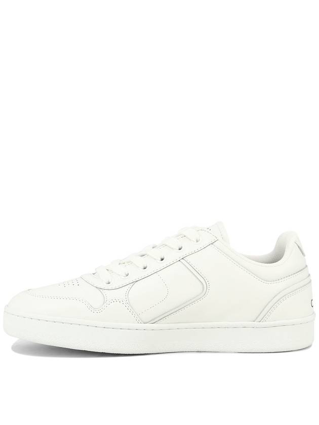 logo on leather low top sneakers white - CELINE - BALAAN 5