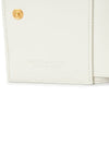 Intrecciato Heart Detail Leather Half Wallet White - BOTTEGA VENETA - BALAAN 7