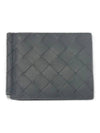 Intrecciato Bill Clip Card Wallet Thunder - BOTTEGA VENETA - BALAAN 2