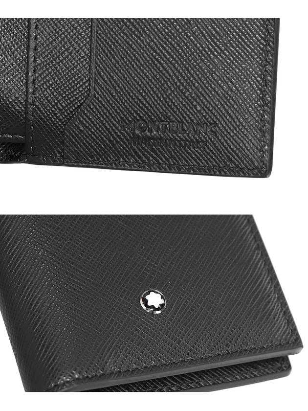 Sartorial 4cc Leather Bicycle Wallet Black - MONTBLANC - BALAAN 5