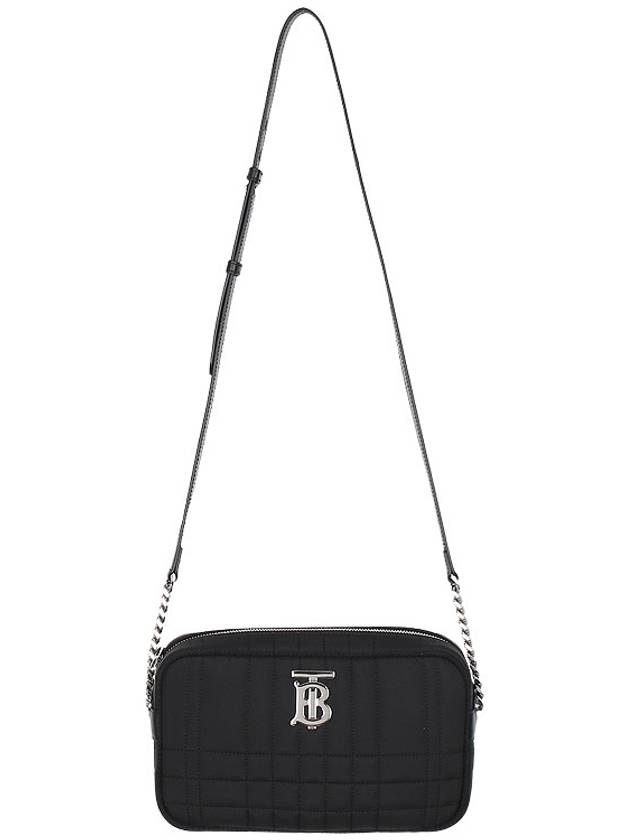 Fabric Lola Camera Crossbody Bag Black - BURBERRY - BALAAN 4