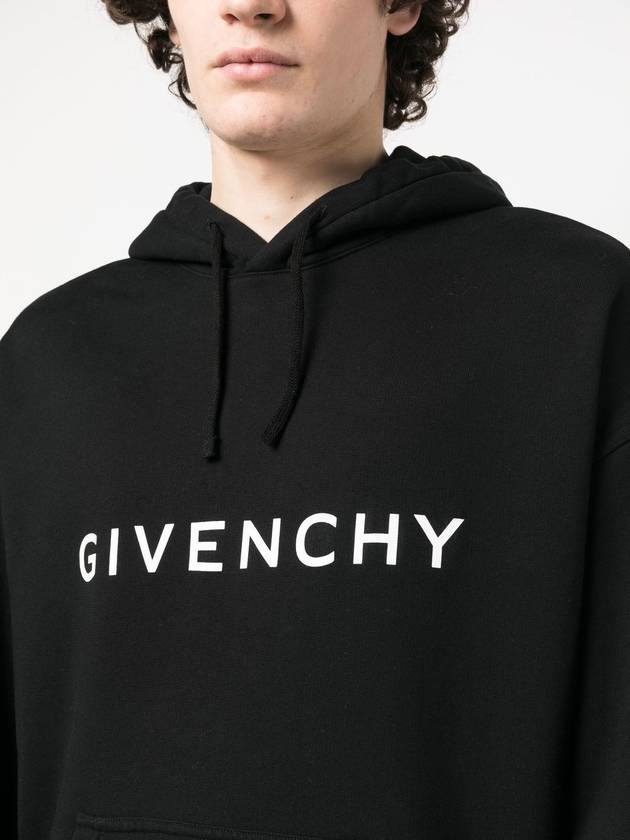 Archetype Cotton Hoodie Black - GIVENCHY - BALAAN 5