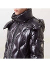 1A00109 68950 999 FIOGET Glossy Black Women’s Padding - MONCLER - BALAAN 3