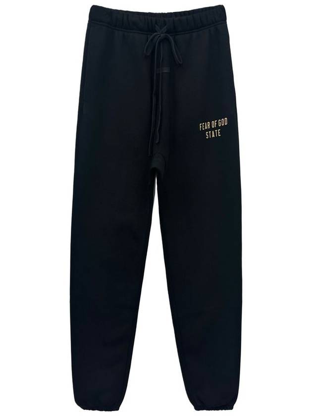 Essential Fleece Track Pants Black - FEAR OF GOD - BALAAN 2