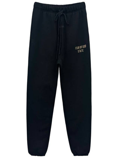 Essential Fleece Track Pants Black - FEAR OF GOD - BALAAN 2