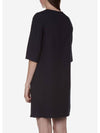 Midnight blue wool pinstripe shift dress - 3.1 PHILLIP LIM - BALAAN 9