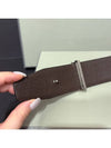 T buckle reversible twoway belt black brown - TOM FORD - BALAAN 4