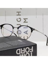 Eyewear Lower Frame Eyeglasses Black - TOM FORD - BALAAN 3