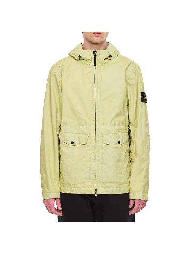 Membrana 3L TC Hooded Jacket Green - STONE ISLAND - BALAAN 1