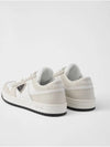 Downtown Leather Low Top Sneakers White - PRADA - BALAAN 6