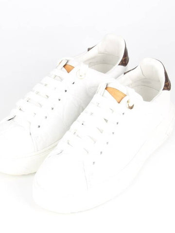 Big Monogram Time Out Sneakers White 34 210 - LOUIS VUITTON - BALAAN 1