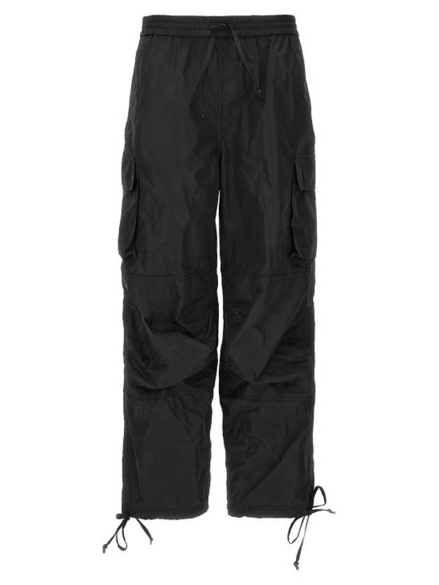 Straight Pants 3641MDP1924710999 Black - MSGM - BALAAN 1